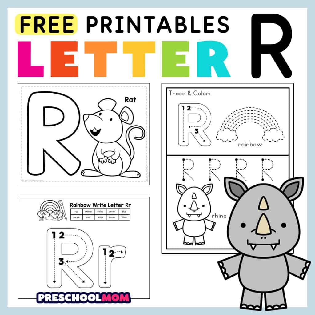 letter r preschool printables preschool mom free printable preschool worksheets for the letter r Letter R Preschool Printables - Preschool Mom | Free Printable Preschool Worksheets For The Letter R