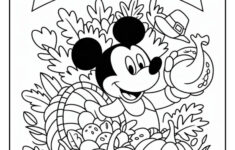 Thanksgiving Coloring Worksheet