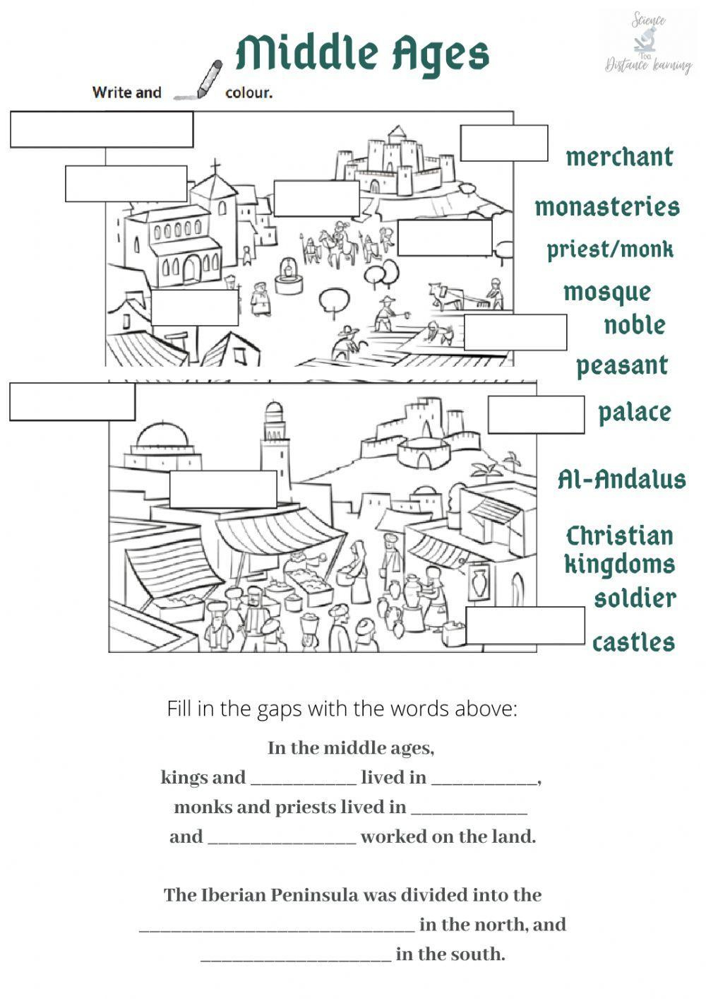 middle ages online exercise live worksheets worksheets library medieval times worksheets printable Middle Ages Online Exercise | Live Worksheets - Worksheets Library | Medieval Times Worksheets Printable