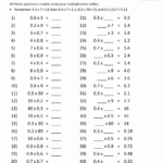 Multiplying Decimalswhole Numbers | Free Printable Multiplying Decimals Worksheets