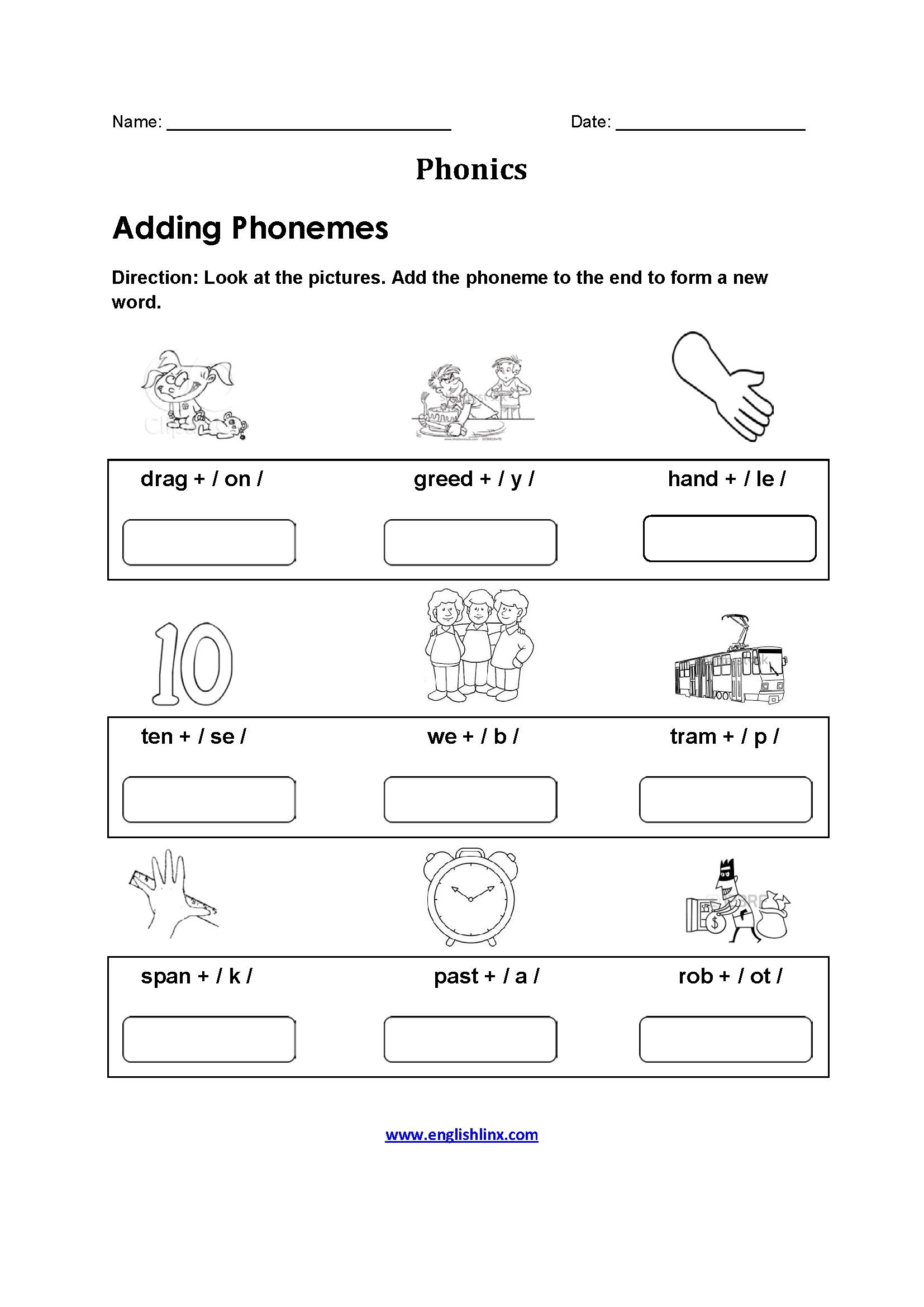Phonics Worksheets | Printable Phonics, Vowels, And Consonants | Free Printable Phonics Worksheets For 4Th Grade