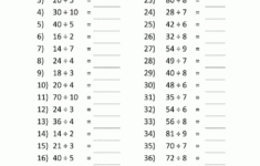 Printable Division Worksheets 3Rd &amp; 4Th Grade | Printable Division Worksheets 3Rd Grade