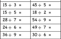 Printable Division Worksheets 3Rd Grade 2A | Printable Division Worksheets 3Rd Grade