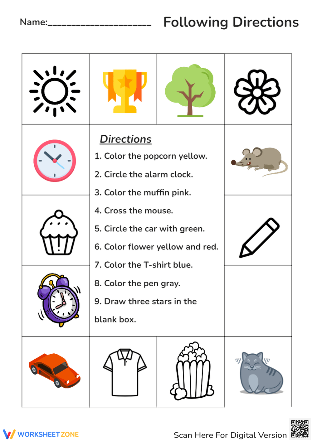 printable following directions worksheets free printable following directions worksheets for third grade Printable Following Directions Worksheets | Free Printable Following Directions Worksheets For Third Grade