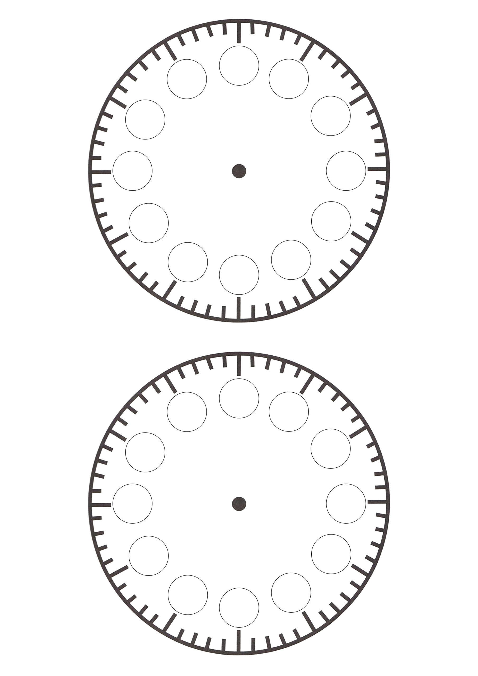 Printable Telling Time Worksheets And Ikea Tromma Clock Face Template | Blank Clock Face Worksheet Printable
