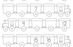 Number Printable Worksheets For Kindergarten