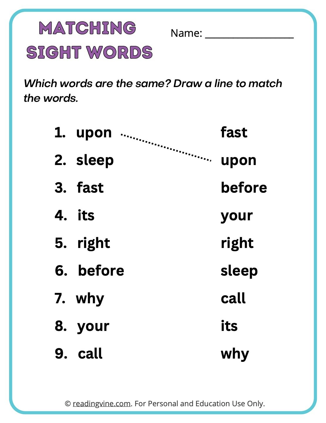 Second Grade Sight Words Worksheets | 2Nd Grade Sight Words Printable Worksheets