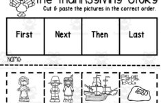 First Thanksgiving Worksheets