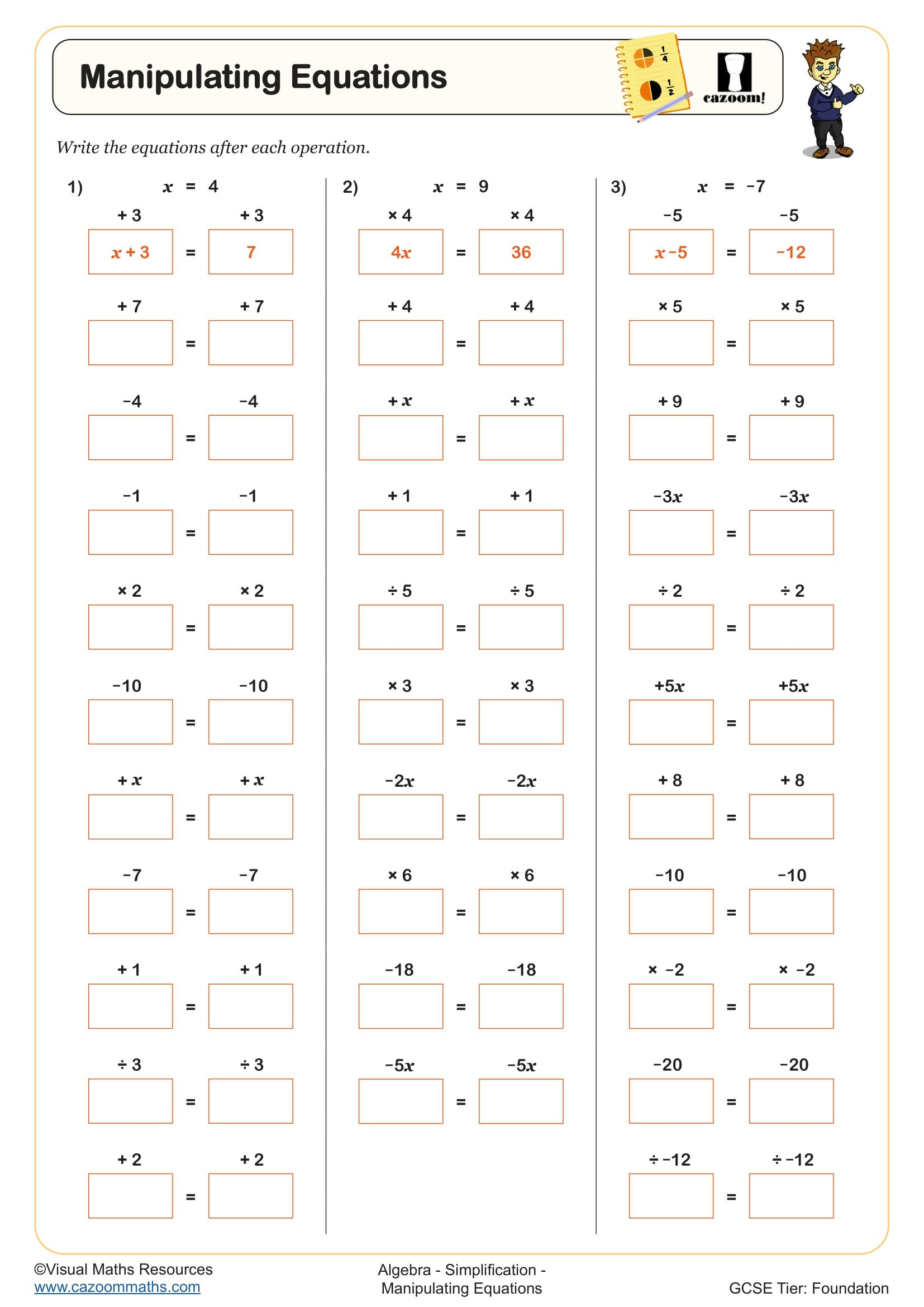 solving equations worksheets solving linear equations worksheets solving equations printable worksheets Solving Equations Worksheets - Solving Linear Equations Worksheets | Solving Equations Printable Worksheets
