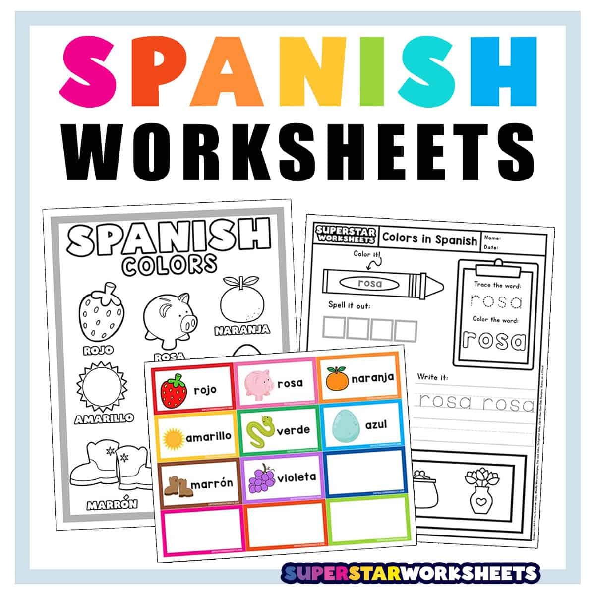 spanish worksheets superstar worksheets free printable spanish worksheets Spanish Worksheets - Superstar Worksheets | Free Printable Spanish Worksheets