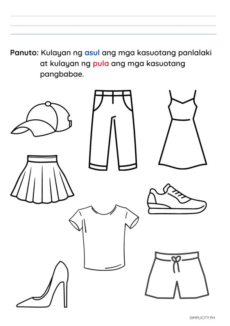 tagalog worksheets for kindergarten and preschool home school activitites printable filipino worksheets for kindergarten Tagalog Worksheets For Kindergarten And Preschool Home School Activitites | Printable Filipino Worksheets For Kindergarten