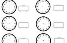 Blank Clock Face Worksheet Printable Blank Clock Face Worksheet Printable