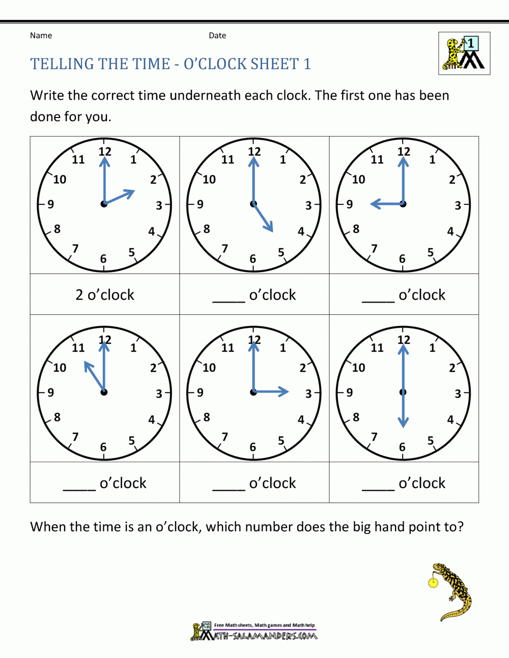 telling time worksheets oclock and half past free printable clock worksheets for first grade Telling Time Worksheets - O'Clock And Half Past | Free Printable Clock Worksheets For First Grade