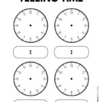 Telling Time Worksheets & Posters – 11 Free Printables | Printable Time Worksheets