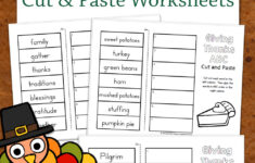 Thanksgiving ABC Worksheets