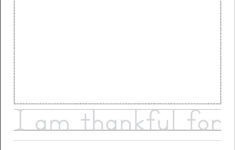 Thanksgiving Writing Worksheets Free