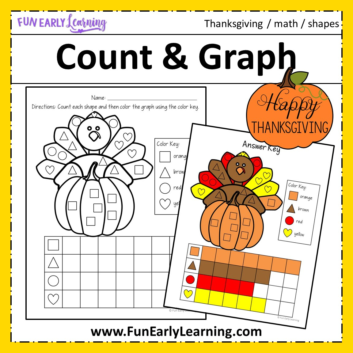 thanksgiving count and graph fun early learning graphing thanksgiving worksheets Thanksgiving Count And Graph – Fun Early Learning | Graphing Thanksgiving Worksheets