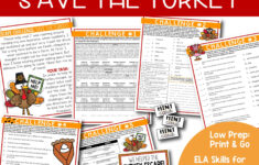 Thanksgiving Escape Challenge - The Collaborative Class | Thanksgiving Challenge Worksheet Answer Key