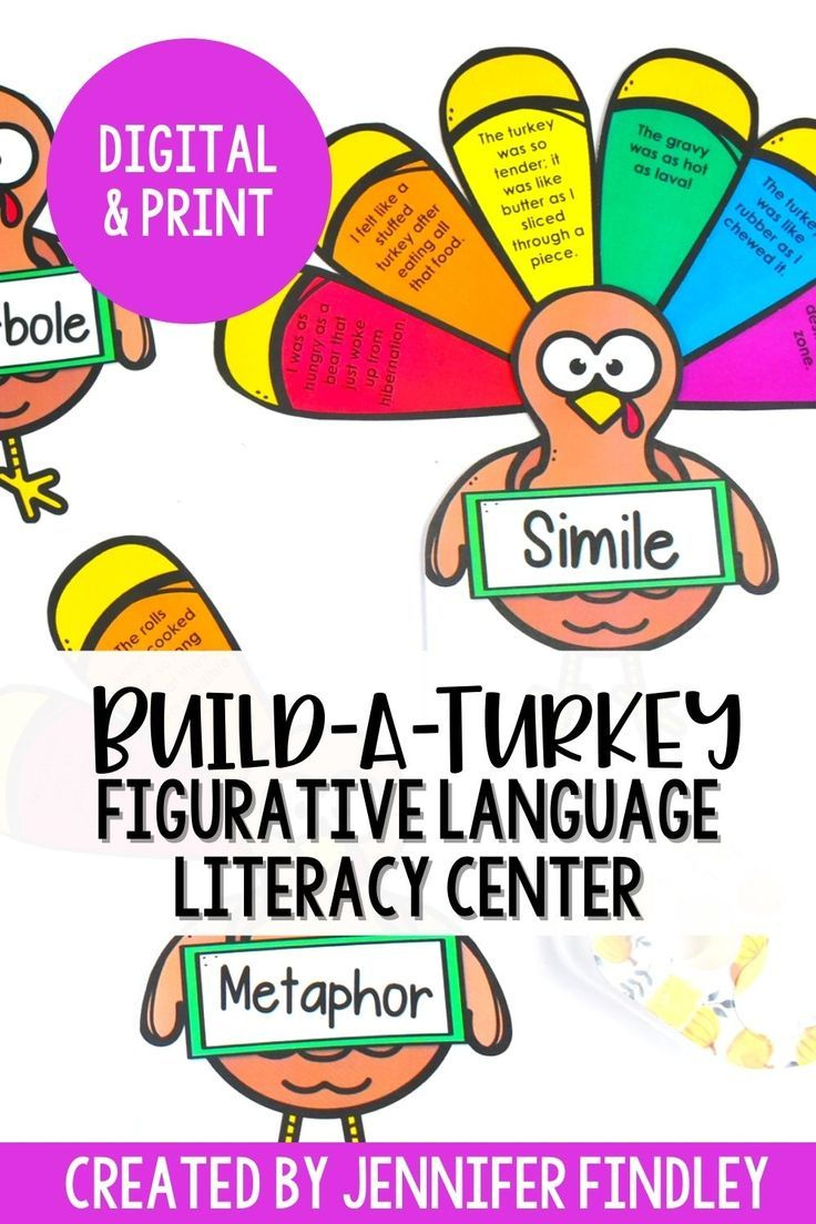 thanksgiving figurative language build a turkey thanksgiving figurative language worksheets Thanksgiving Figurative Language - Build A Turkey | Thanksgiving Figurative Language Worksheets