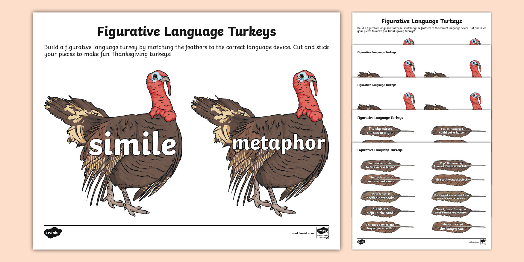 thanksgiving figurative language worksheet twinkl usa thanksgiving figurative language worksheet answer key Thanksgiving Figurative Language Worksheet | Twinkl Usa | Thanksgiving Figurative Language Worksheet Answer Key