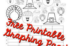 Thanksgiving Graphing Page (Kindergarten, First Grade | Graphing Thanksgiving Worksheets
