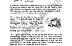 The History of Thanksgiving Worksheet Answers The History of Thanksgiving Worksheet Answers