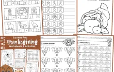 Thanksgiving Kindergarten Worksheets