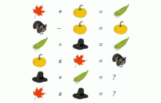 Thanksgiving Riddles Math Worksheet Answers Thanksgiving Riddles Math Worksheet Answers