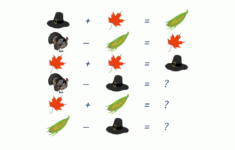 Thanksgiving Math Worksheets 3Rd Grade | Thanksgiving Worksheets For 3rd Grade