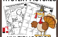 Multiplication Thanksgiving Worksheets Multiplication Thanksgiving Worksheets