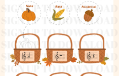 Thanksgiving Music Worksheet - Happy Musical Harvest (Ks1/2) | Free Thanksgiving Music Worksheets
