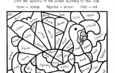 Thanksgiving Grammar Worksheet