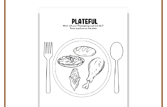 Thanksgiving Plate Worksheet