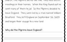 Reading Comprehension Worksheets Thanksgiving Reading Comprehension Worksheets Thanksgiving