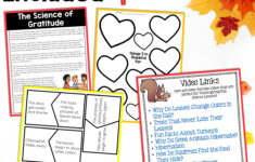 Thanksgiving Science Worksheet