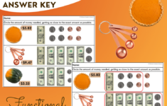 Thanksgiving Money Math Worksheets