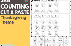 Thanksgiving Skip Counting | Thanksgiving Skip Counting Worksheets