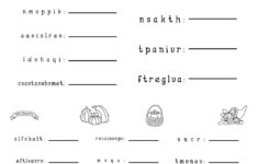 Unscramble Thanksgiving Words Worksheet Unscramble Thanksgiving Words Worksheet