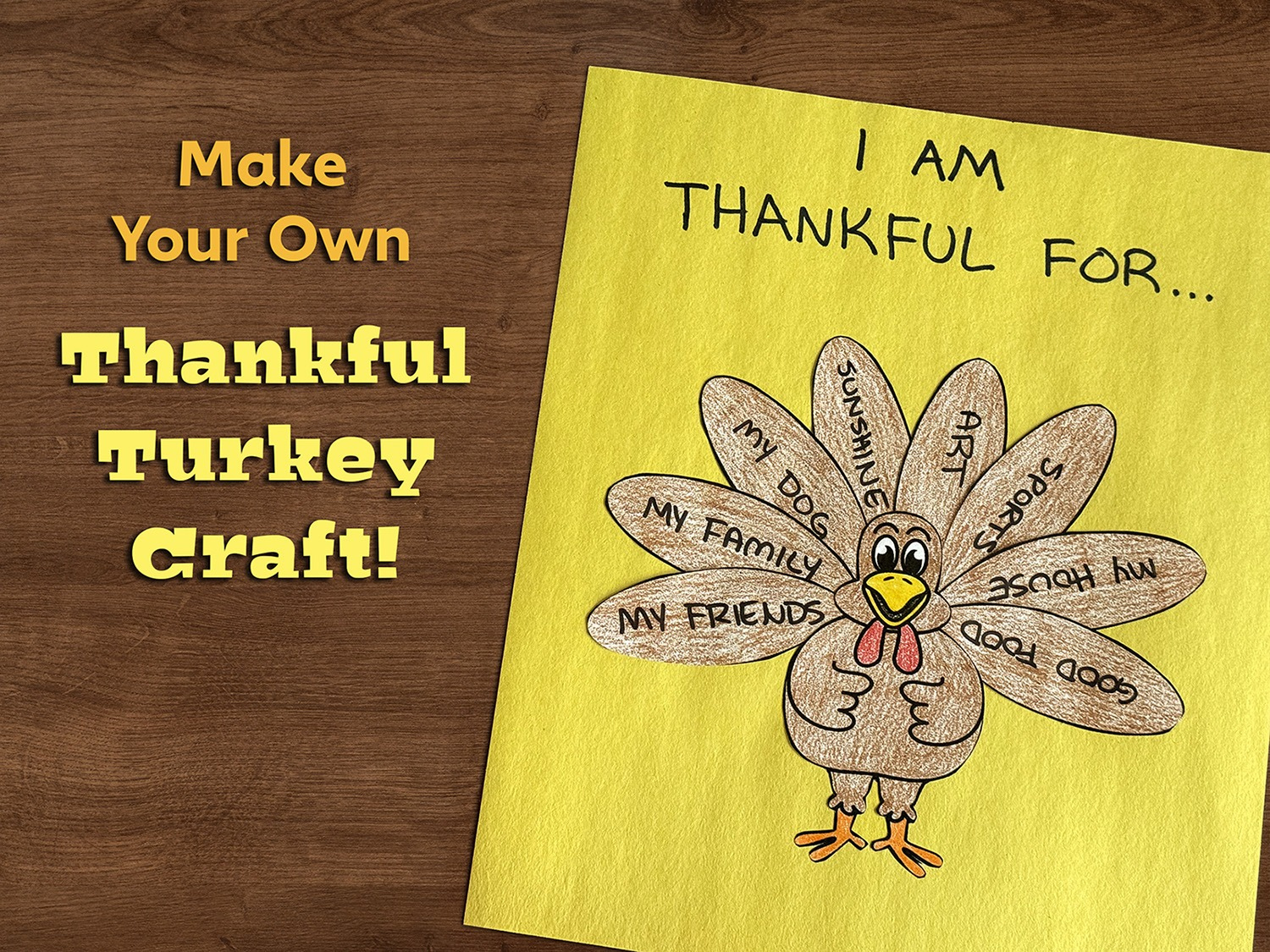 Thanksgiving Turkey Fun Classroom Craft Blog Post | Super Teacher Worksheets Thanksgiving Essay