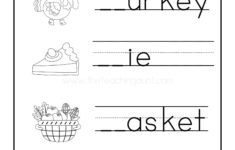 Thanksgiving Worksheets For Preschool - The Teaching Aunt | Preschool Worksheets For Thanksgiving