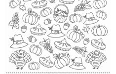 Thanksgiving Day Free Printable Worksheets