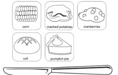 My Thanksgiving Plate Worksheet