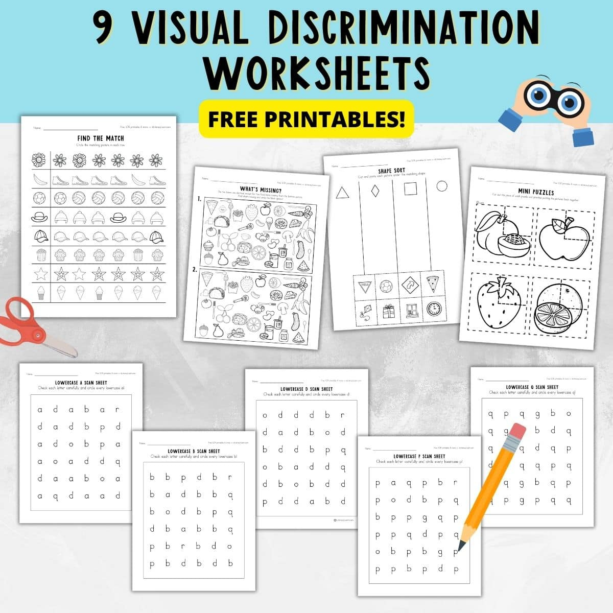 visual discrimination worksheets 9 free printables literacy learn information transfer printable worksheets Visual Discrimination Worksheets - 9 Free Printables! - Literacy Learn | Information Transfer Printable Worksheets