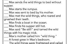 Where The Wild Things Are Activities: Games, Lesson Plans And | Where The Wild Things Are Worksheets Printable