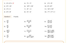 Year 10 Indices Worksheets | Pdf Printable Worksheets | Year 10 Maths Worksheets Printable