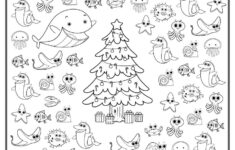 12 Days Of Christmas (Finny The Shark) - Search, Count, &amp; Color | The 12 Days of Christmas Worksheets