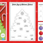 12 Days Of Christmas Kindness Worksheet For 6Th-8Th Grade | Bank On It Worksheets Christmas Answers