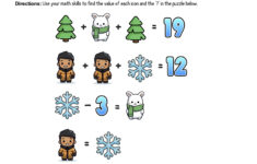 12 Days of Christmas Math Worksheets Answers