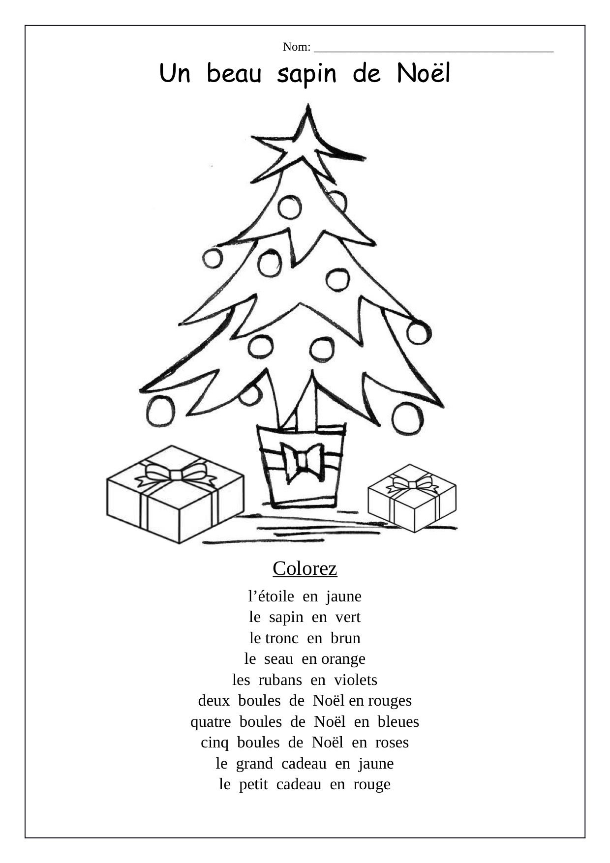140 Holidays For French Class Ideas To Save Today | French Class | French Christmas Colouring Worksheets