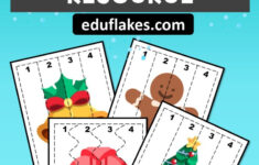 20 Pages Christmas Scissor Skills Fine Motor Center, Cutting | Christmas Fine Motor Worksheets